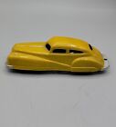 Vintage Renwal Hard Plastic 1948 Torpedo Pontiac Sedan Car Yellow