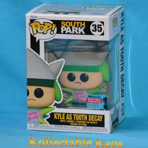 2021 Festival of Fun - South Park - Kyle as Tooth Decay Pop! Vinyl (RS) #35 - Picture 1 of 3