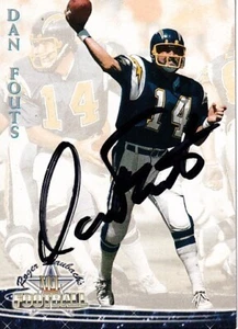 Dan Fouts autographed signed autograph San Diego Chargers 1994 NFL Staubach card - Picture 1 of 1