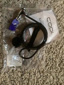 CODI Security Laptop Key Cable Lock A02001 New! 2 keys - Picture 1 of 5