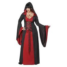 California Costumes Deluxe Hooded 2xl Costume Red Desire Rapacious Robe