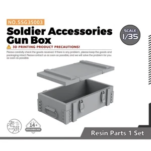 SSMODEL SSG35003 1/35 Escena Modelo Soldado Accesorios Pistola Caja - Imagen 1 de 3