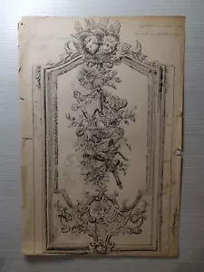 Disegno a penna Stile liberty Art Nouveau anni 20 - Imagen 1 de 6
