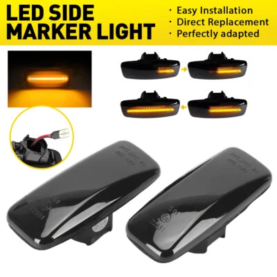 2X Led Side Marker Turn Signal DRL Light For for Nissan Patrol Y61/GU Infiniti - image 1 of 4
