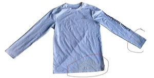 Vineyard Vines Shirt Top Performance Children's Boys Size Small S White Logo L/S - Picture 1 of 15