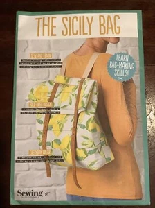 New SIMPLY SEWING Craft The Sicily Bag Backpack Pattern - Bild 1 von 4
