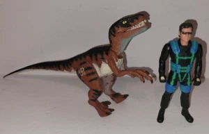1997 Kenner Ian/Velociraptor JP06 Jurassic Park The Lost World Figure Raptor Lot - Picture 1 of 1