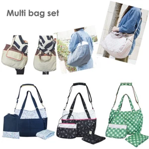 3Pcs Mummy Handbag Set Travel Maternity Baby Nappy Diaper Changing Shoulder Bag - Picture 1 of 12