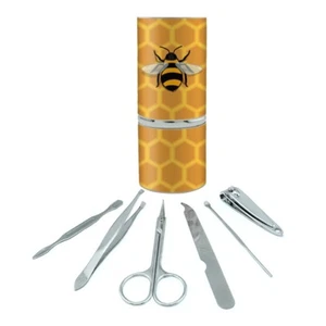 Kit de viaje cuidado de belleza cuidado de manicura pedicura de cuidado de belleza para manicura de panal de abeja - Imagen 1 de 3