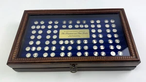 Franklin Mint Presidents and First Ladies Mini Münze massives Sterlingsilber Set - Bild 1 von 10