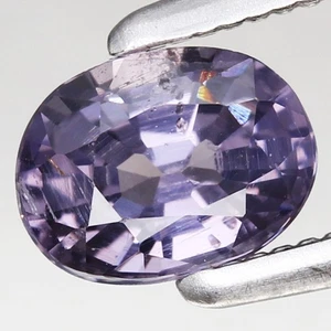 0.55ct 5.6x4.3mm Oval Natural Unheated Tanzanian Purple Spinel, Africa Gemstone - Picture 1 of 4