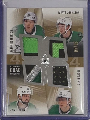 Parche de cuatro materiales UD Ultimate 2024-25/49 - Robertson/ Johnston/ Benn/ Hintz Foto 1 de 2