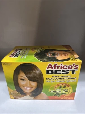 Africa's Best Herbal Intensive Dual Conditioning No-Lye Relaxer System - Image 1 of 4
