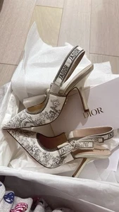 Dior J’adior Slingback pumps Heels, Size 36.5 - Picture 1 of 7