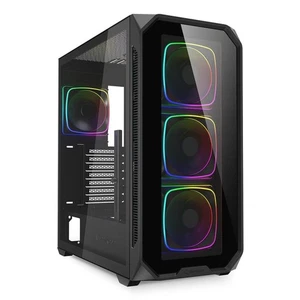 Sharkoon AK5G RGB Midi Tower Nero - Picture 1 of 5