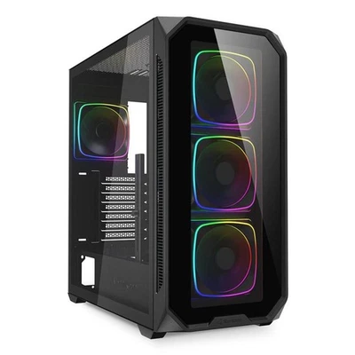 Sharkoon AK5G RGB Midi Tower Nero - Image 1 of 4