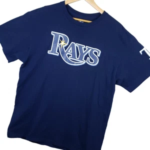 Tampa Bay Devil Rays Majestic Herren #21 Luke Ritter T-Shirt Trikot XL blau gebraucht, in einwandfreiem Zustand - Bild 1 von 9