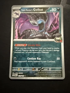 Team Rocket's Golbat 121/182 Sv10: Destined Rivals Reverse Holo - Picture 1 of 1