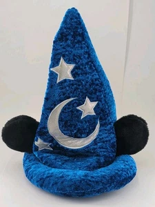 Disney Parks Mickey Mouse Zauberlehrling blau Zauberer Hut Erwachsene Größe Large - Bild 1 von 11