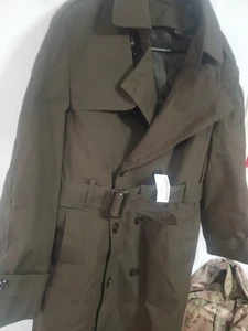 Pink And Green Men's Trench (AGSU) All Weather Coat - 38 Short Size - Foto 1 di 9