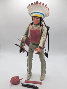 Marx 1965 Johnny West Chief Cherokee Figure 12" - Read Description - Picture 1 of 7