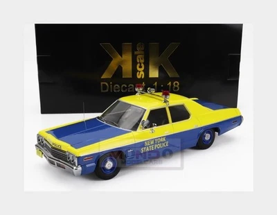 1:18 KK SCALE Dodge Monaco New York State Police 1974 KKDC181156 - Immagine 1 di 2