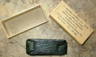 WW II  - 10 Brushes, Cleaning,  .30 Cal M2 Drwg. No. C034 DATED JUL 10 1944 - Image 1 of 4