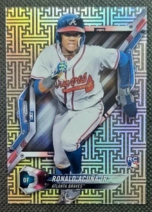 2018 Topps High Tek Ronald Acuna Jr Circuit Board SP RC! #HT-RA Braves OF - Picture 1 of 2