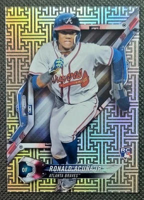 2018 Topps High Tek Ronald Acuna Jr Circuit Board SP RC! #HT-RA Braves OF - Image 1 of 2