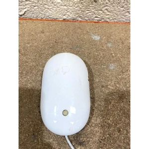 Apple A1152 Optical Mighty Mouse White Wired USB 4-Way Scrolling Ball 4-Buttons - Picture 1 of 11