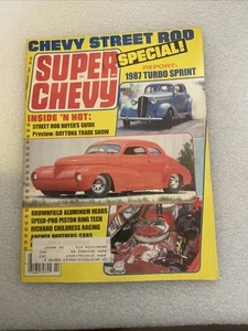 February 1987 Super Chevy magazine custom cars race etc - Picture 1 of 2