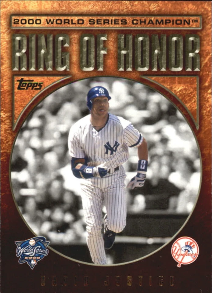 Anillo de Honor de Béisbol Topps 2009 (Serie Mundial) Inserto Individual - Tú eliges Foto 1 de 1