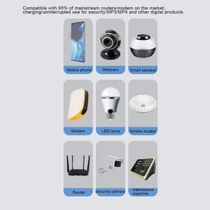 UPS Battery Backup 10400mAh Backup Bateria Zasilacz do aparatu MP3 MP4 - Zdjęcie 1 z 24