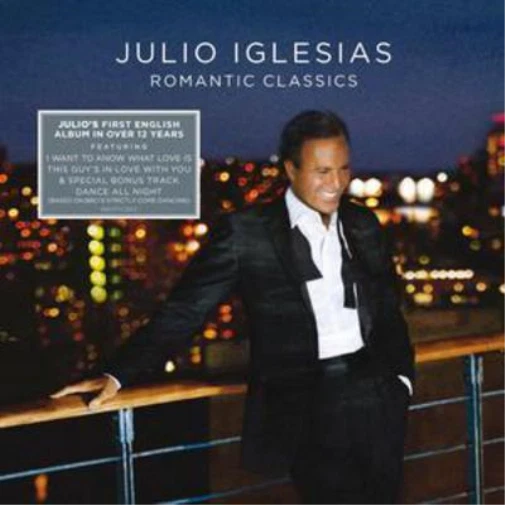 Julio Iglesias Romantic Classics (CD) Album (UK IMPORT) - Image 1 of 1