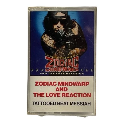 Zodiac Mindwarp And The Love Reaction – Tattooed Beat Messiah Cassette Tape New - Image 1 of 4