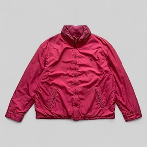 Polo Ralph Lauren Vintage Men’s Red Windbreaker Jacket – Size XL - Picture 1 of 24