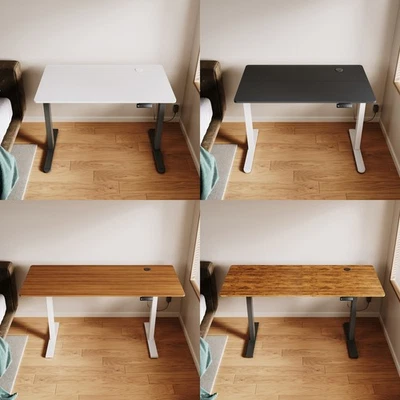 Höhenverstellbar Schreibtisch Elektrisch Bürotisch Stehtisch Memory 100-160cm - Bild 1 von 4