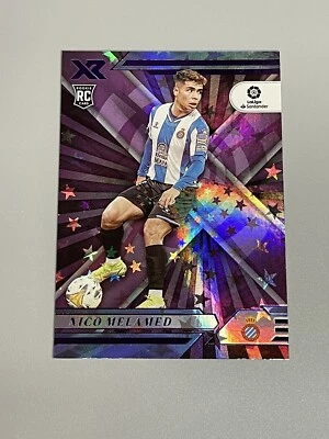 Nico Melamed 2021-22 Panini Chronicles XR Purple Astro Rookie RC #123 Espanyol - Image 1 of 2