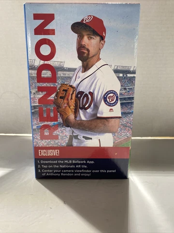 Anthony Rendon 2019 Washington Nationals Bobblehead New In Box Cover