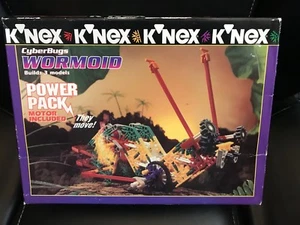 New K'NEX Cyberbugs Wormoid power pack motorized 1995 toy Rare - Picture 1 of 6