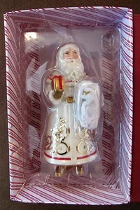 Hallmark 2017 Santa Claus Porcelain KOC Club Exclusive Ornament SHIPS FREE! - Picture 1 of 3