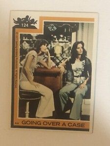 Charlie’s Angels Trading Card 1977 #124 Jaclyn Smith Kate Jackson