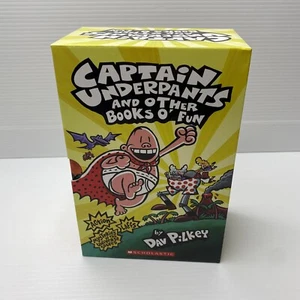 Captain Underpants & Other Books O’ Fun Set X 4 Hardcover Collection Dav Pilkey - Picture 1 of 5