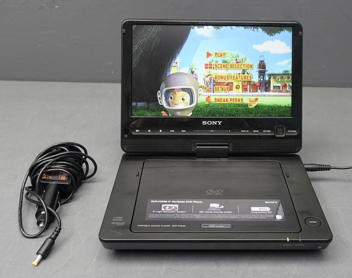 【トラネコさま専用】SONY ポータブルDVDプレーヤー DVP-FX930 Sony DVP-FX930 Portable DVD Player (Blue) DVPFX930/L B&H Photo