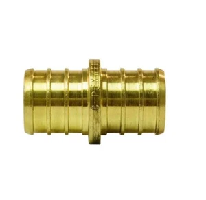 Apolo 3/4 pulgadas. Acoplamiento de barra de latón PEX-B (paquete de 10) APXC3410PK - Imagen 1 de 1
