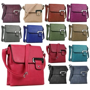 Womens Crossbody Bag Multiple Pockets Shoulder Handbag Messenger bags for girls - Picture 1 of 19
