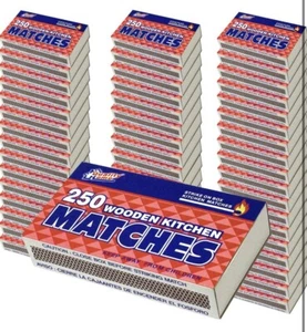 48 Packs Large Matches 12000 Total Count Strike on Box Wholesale Bulk Lot - Picture 1 of 1