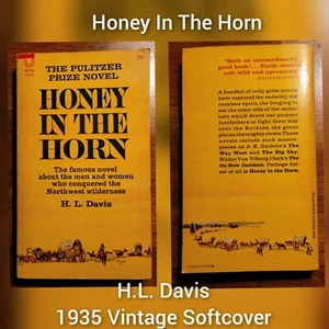 Honey In The Horn by H.L. Davis 1935 Vintage Avon Softcover Novel - Bild 1 von 4