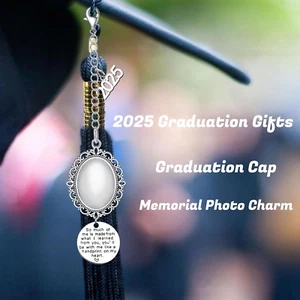 Class of 2025 College Gifts Graduation Cap Memorial Photo Graduation Gift Per... - Picture 1 of 12