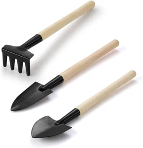 Set of 3Pcs Gardening Tools for Small Plants Succulents Pots Flower Cactus - Bon - Picture 1 of 3
